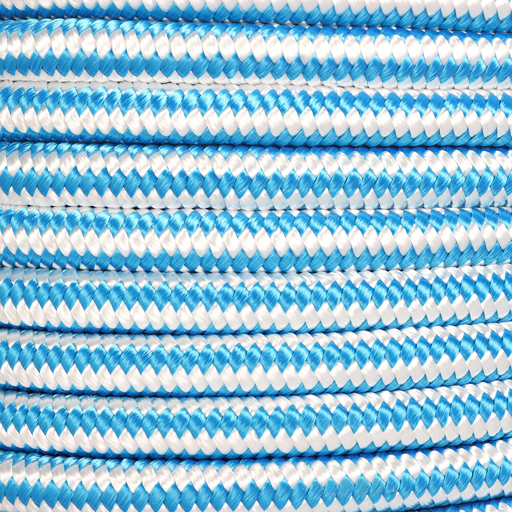 Braided Nylon Core Polyester Arborist Tree Climbing Rope 1/2" × 150' 16 Strand