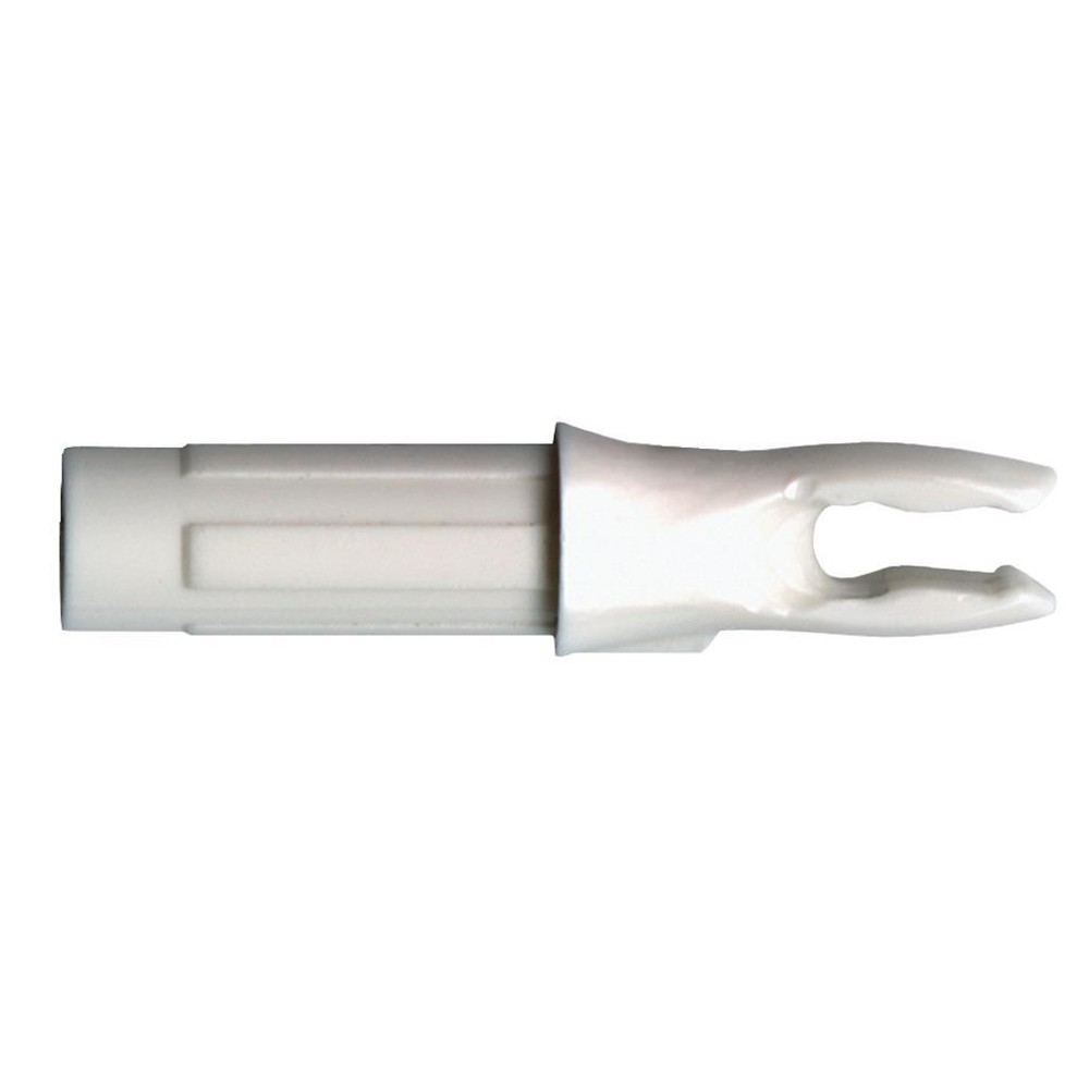 Bohning Blazer Double Lock Nocks 12 Pack - White