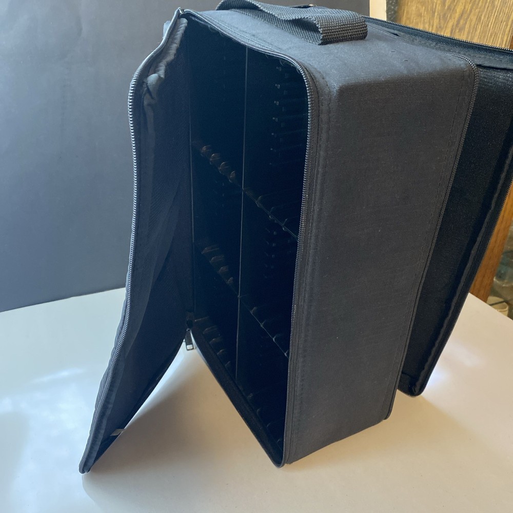Starite Black Soft 60 Cassette Carrying Case W/ Strap Nylon