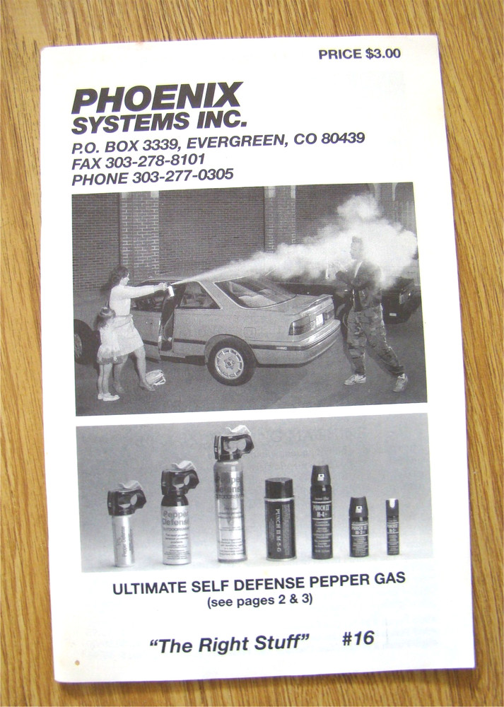 1990's PHOENIX SYSTEMS INC Catalog #16 Specialty Ammo & More old