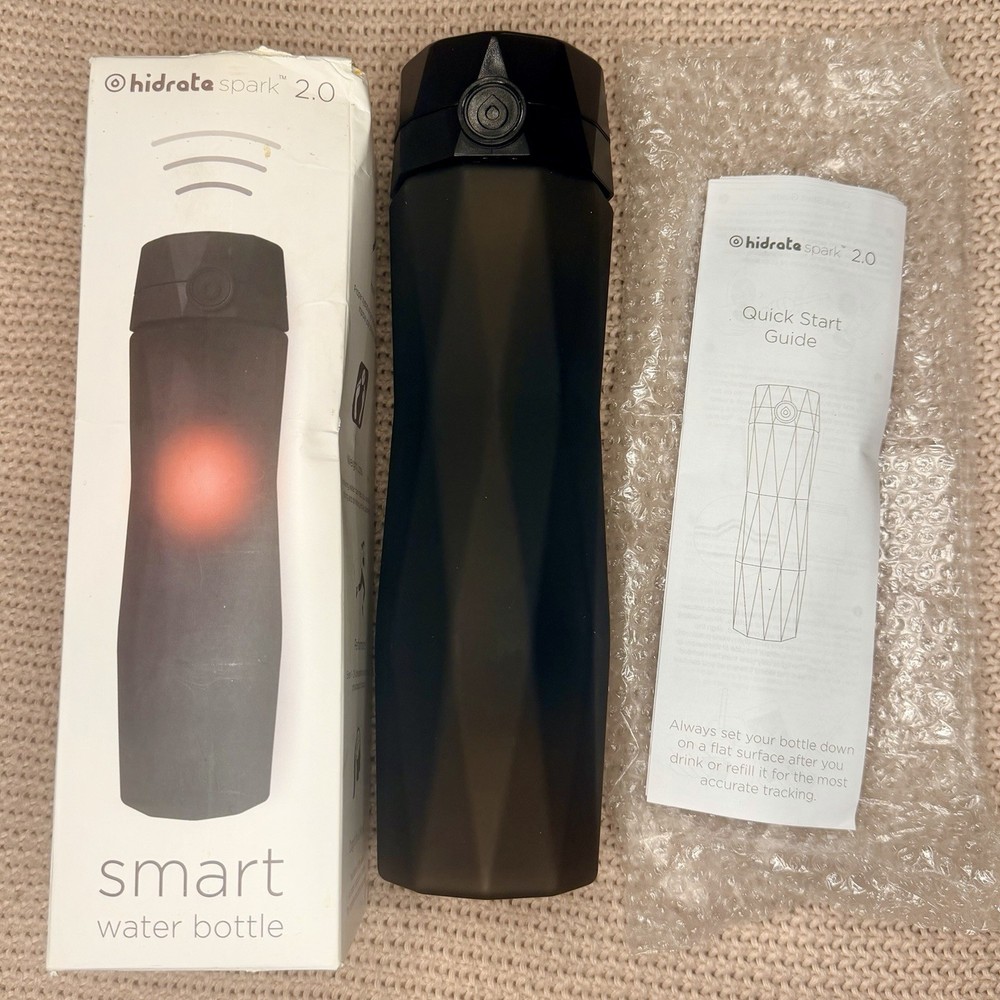 Hidrate Spark 2.0 Smart Water Bottle Bluetooth Hydration Tracker NEW