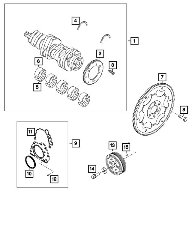 Genuine Mopar 12 Point Head Bolt 6511890AA