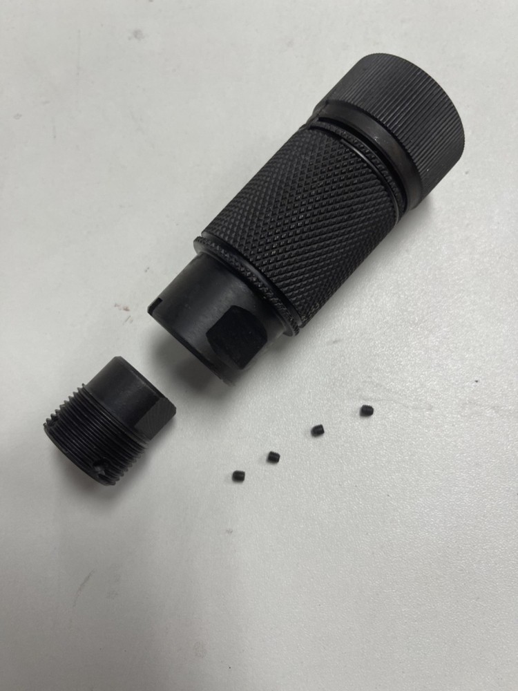 3 Phrase 5/8-24 Steel Muzzle Brake 7.62/308 Compensator