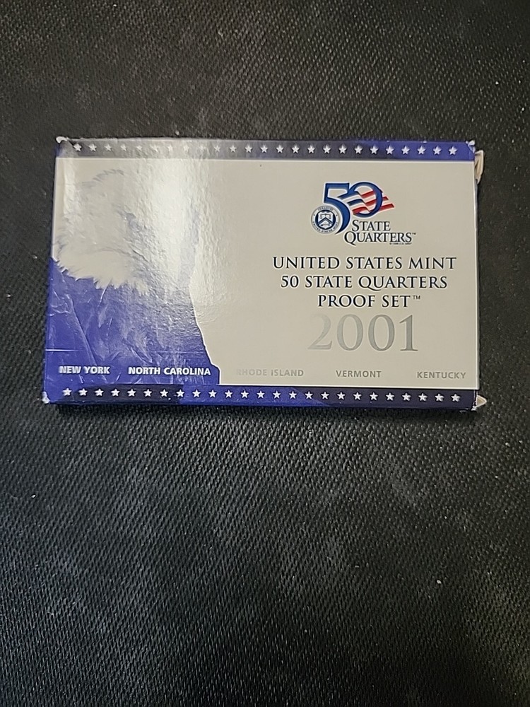 2001-S 50 State Quarters Proof Set