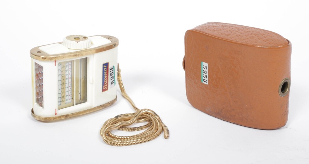 Gossen Sixtomat color timer light meter with case #5953