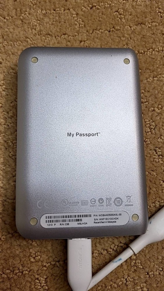 Western Digital 1394 B USB 2.0 My Passport Studio