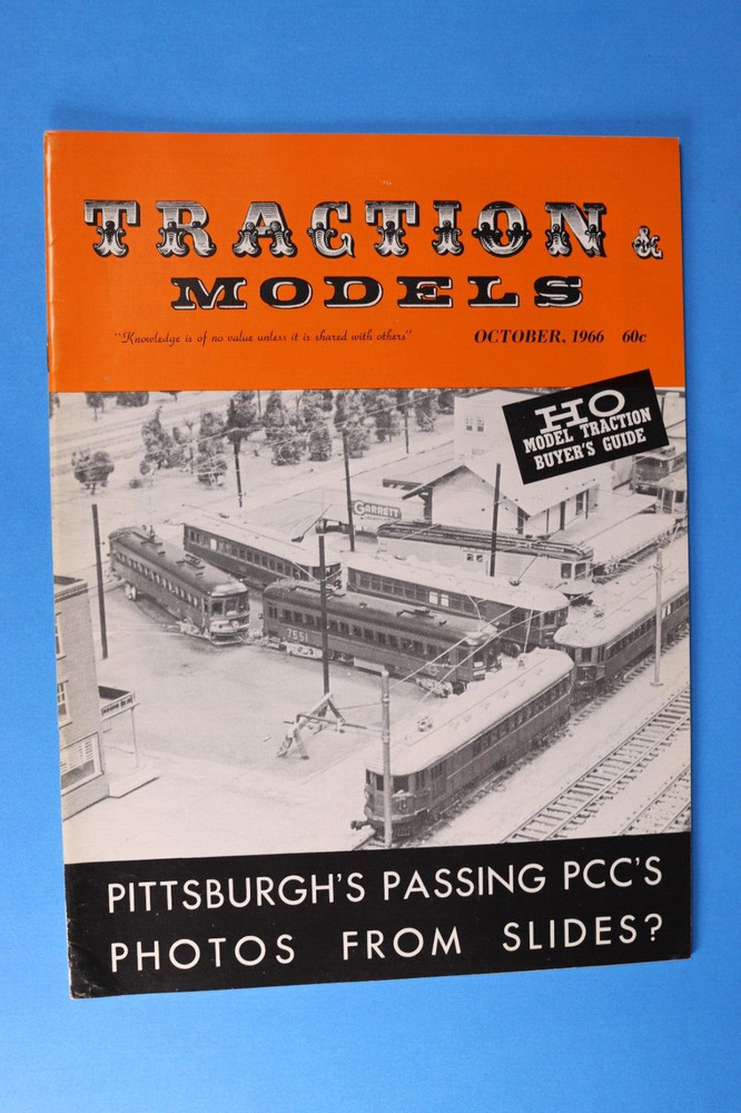 1966 Traction & Models Vintage Lot of 11 Issues Missing January