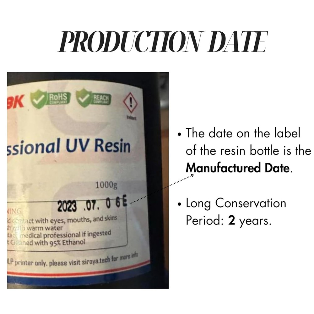 Smooth Surface UV-Curing Resin for Thicker Designs