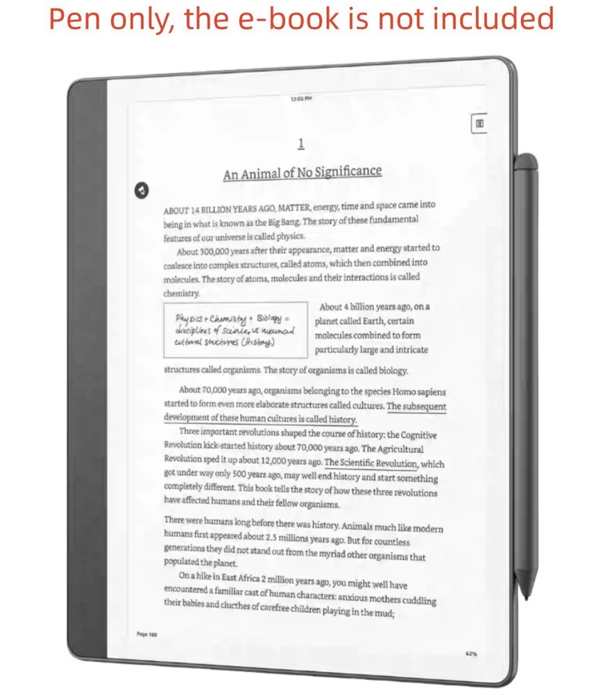Original Amazon Kindle Scribe advance Stylus Touch Pen for Kindle Scribe E-Book
