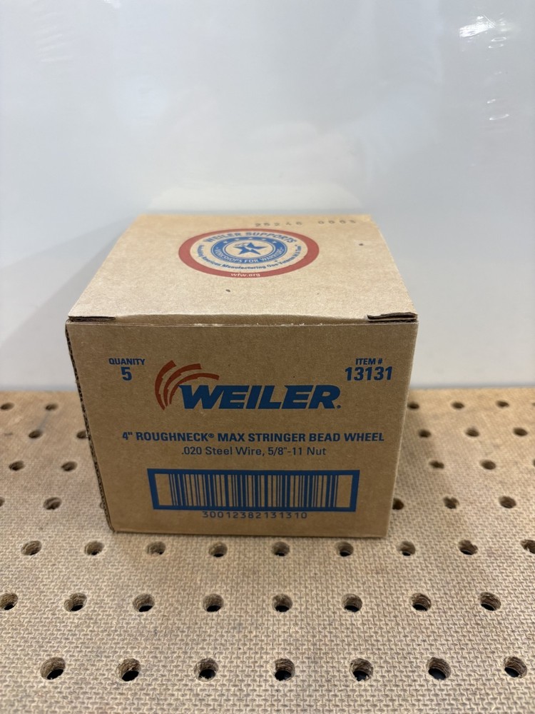 Weiler ROUGHNECK MAX 4" Wire Wheel (Box of 5)