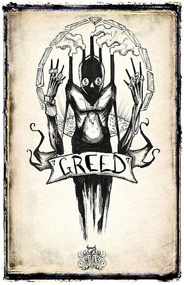 Power of Greed Sin Spell