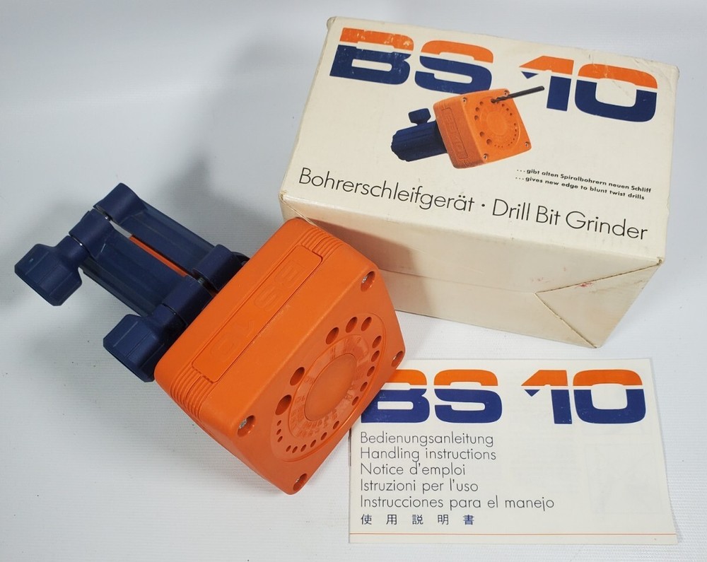 BS-10 Drill Bit Grinder Sharpener By Sonico