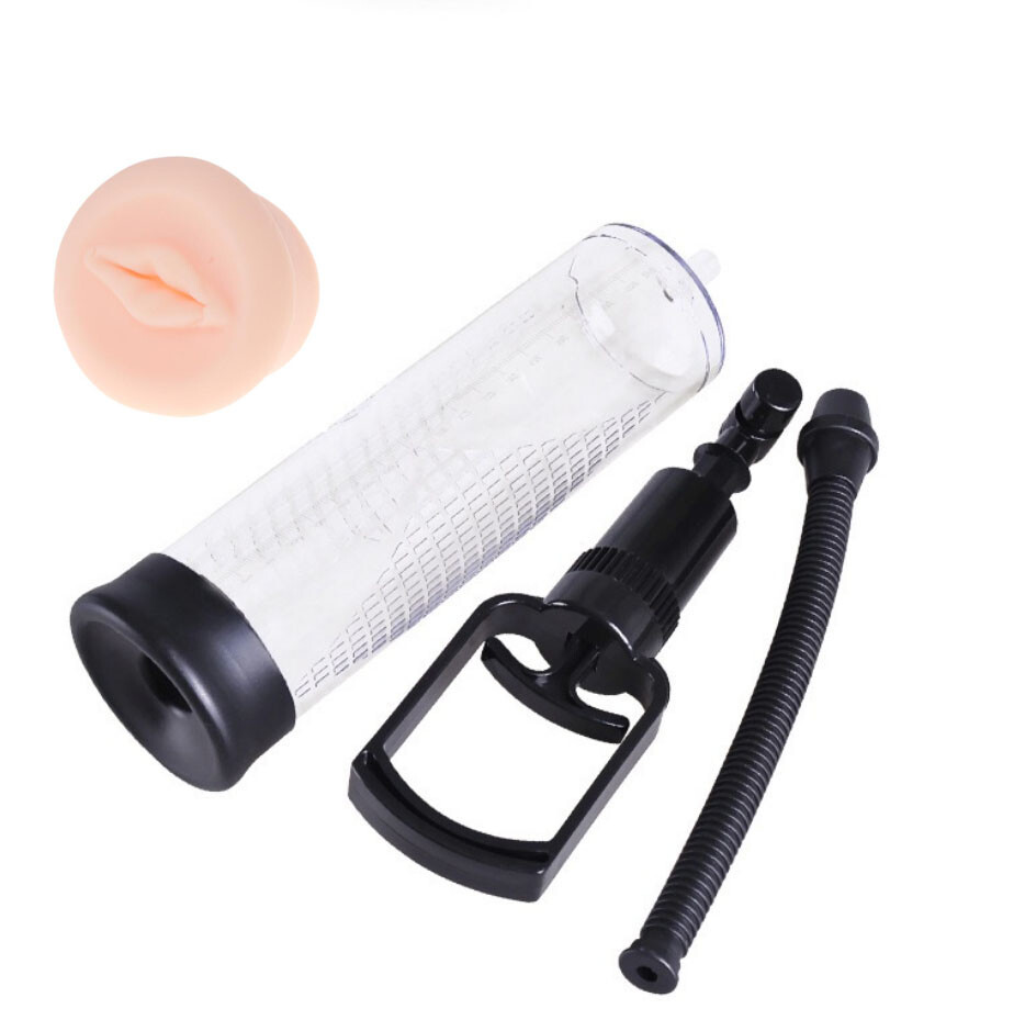 The Big Man Penis Pump with Extra attachment