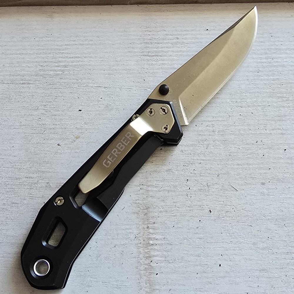 GERBER AIR LIFT FRAME LOCK FOLDING KNIFE PLAIN EDGE