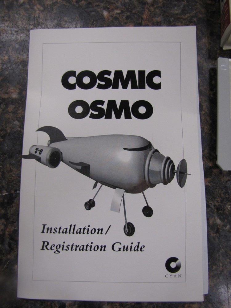 Cosmic Osmo 1993 Version MAC Computer Program Software Big Box 3.5” Disks -RARE