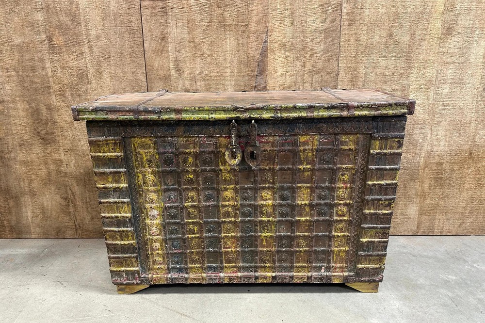 Vintage Wood Trunk.