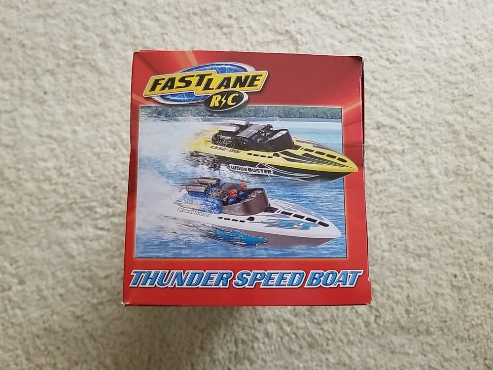 Fastlane R/C Thunder Speed Boat 49MHZ.