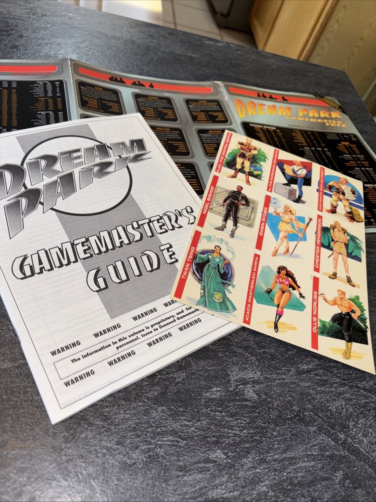 Dream Park RPG Gamemaster Pack: Complete / Uncut