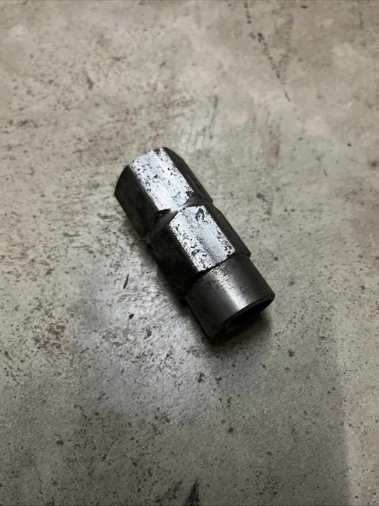 Replacement Steering Wheel Quick Release Hex Hub for Pull Type 3/4" Shaft Black