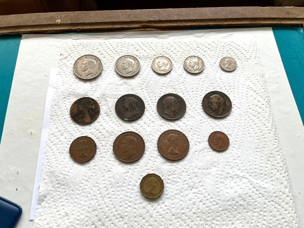 COINS HALF- CROWN TO FARTHING ( 13 Coins )