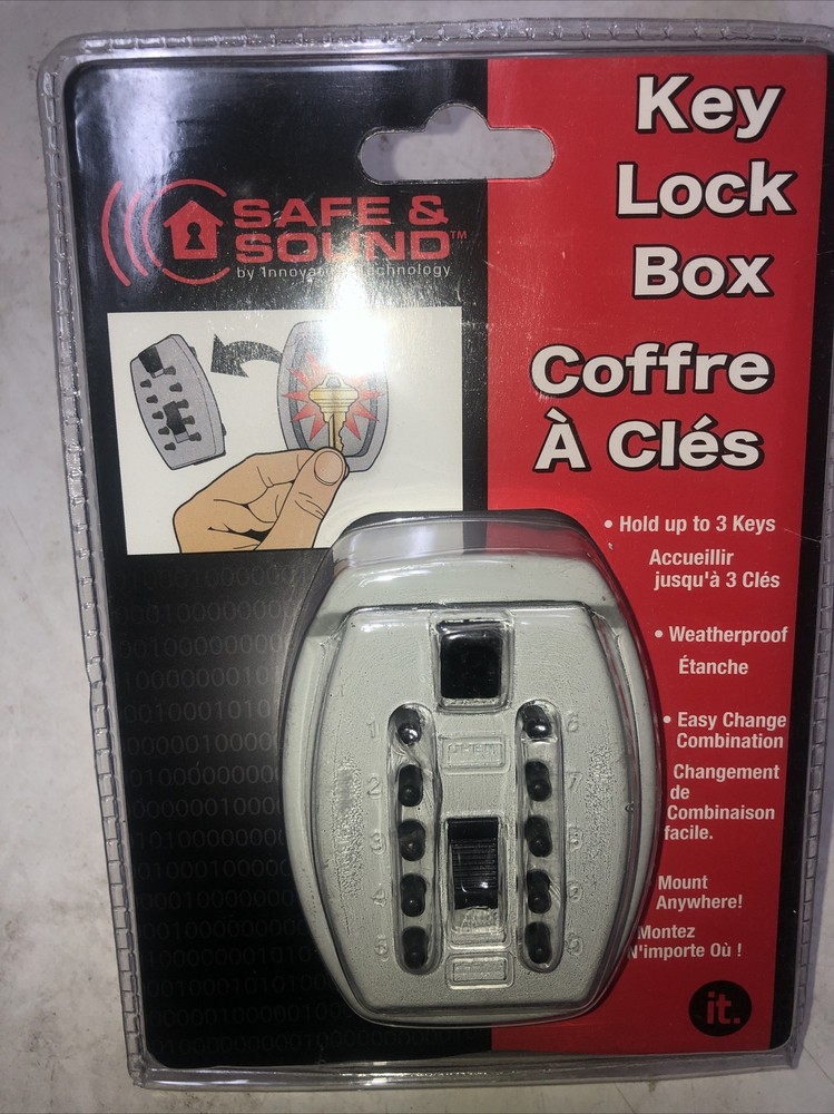 Safe And Sound Key Lock Box