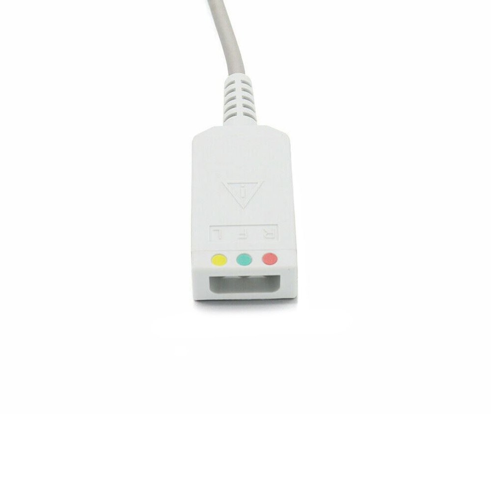AAMI ECG Compatible Trunk 6 Pin 3 Leads