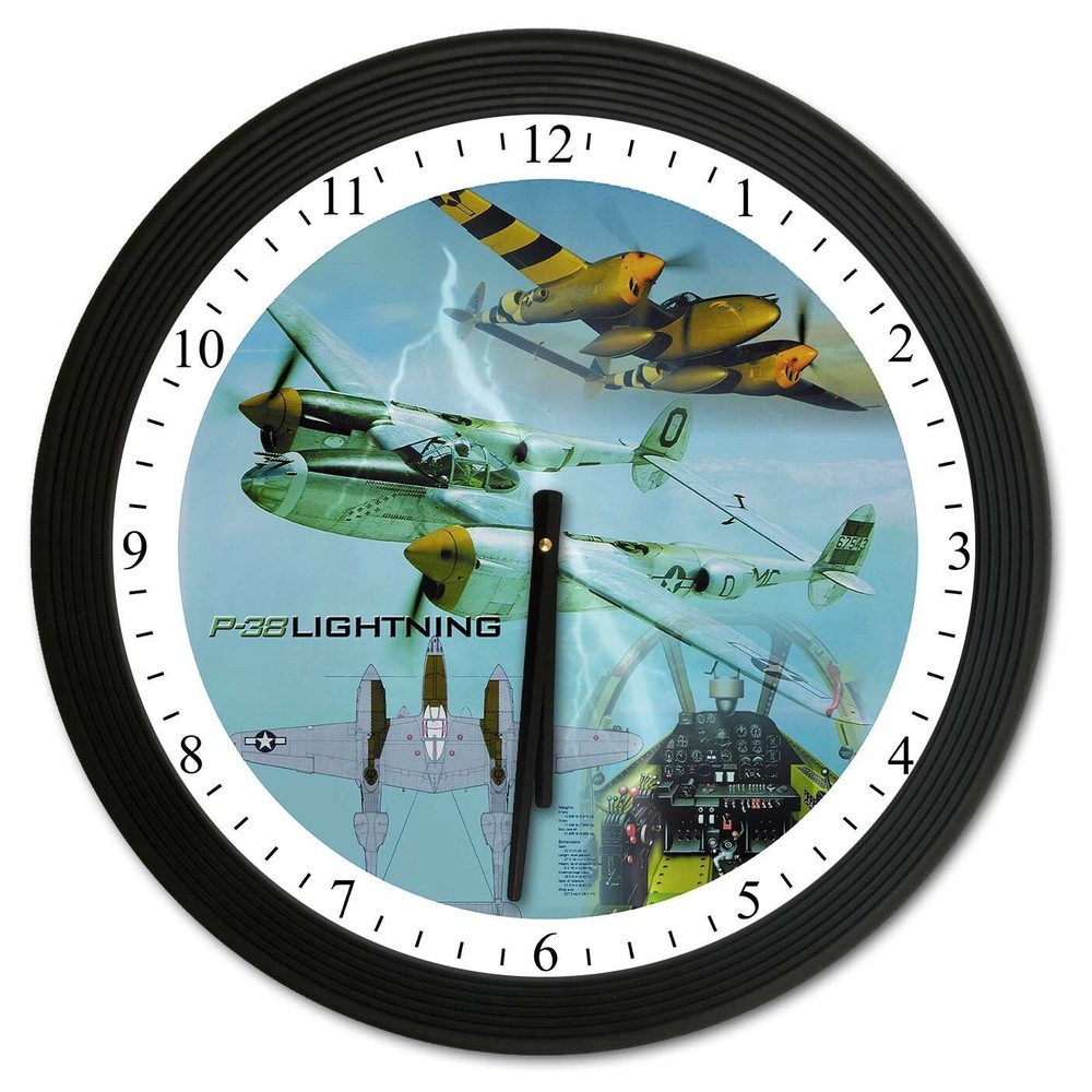 P38 Cockpit Clock