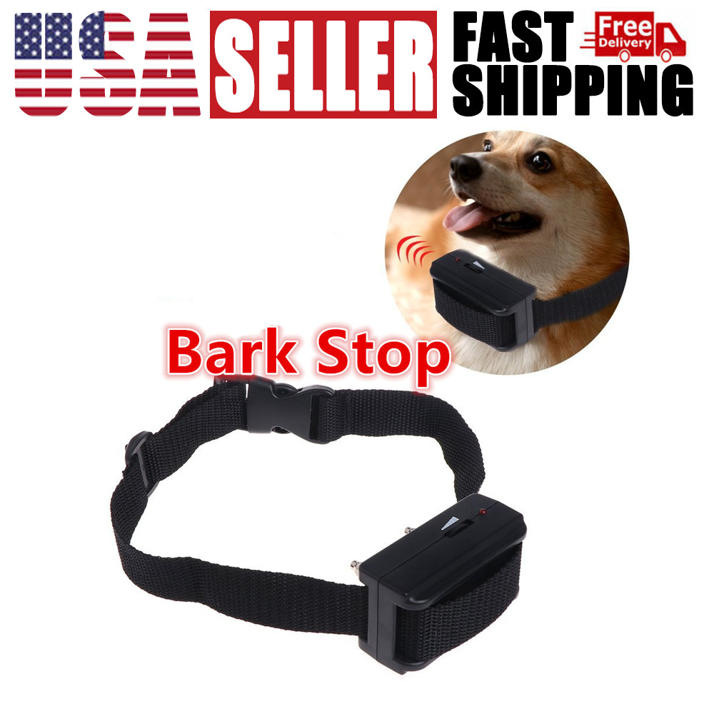 Automatic Anti Bark barking Shock Control Collar device Small Medium Large Dog