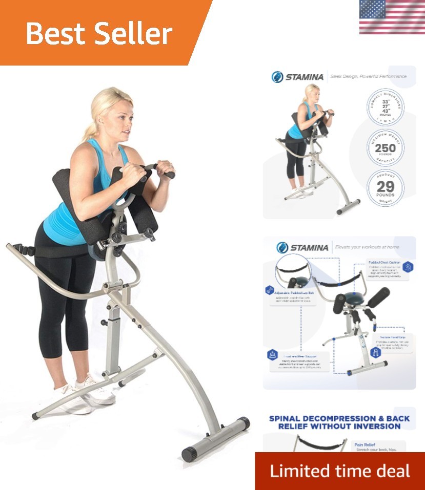 InLine Traction Control System, Back Pain Relief & Spine Decompression Machin...