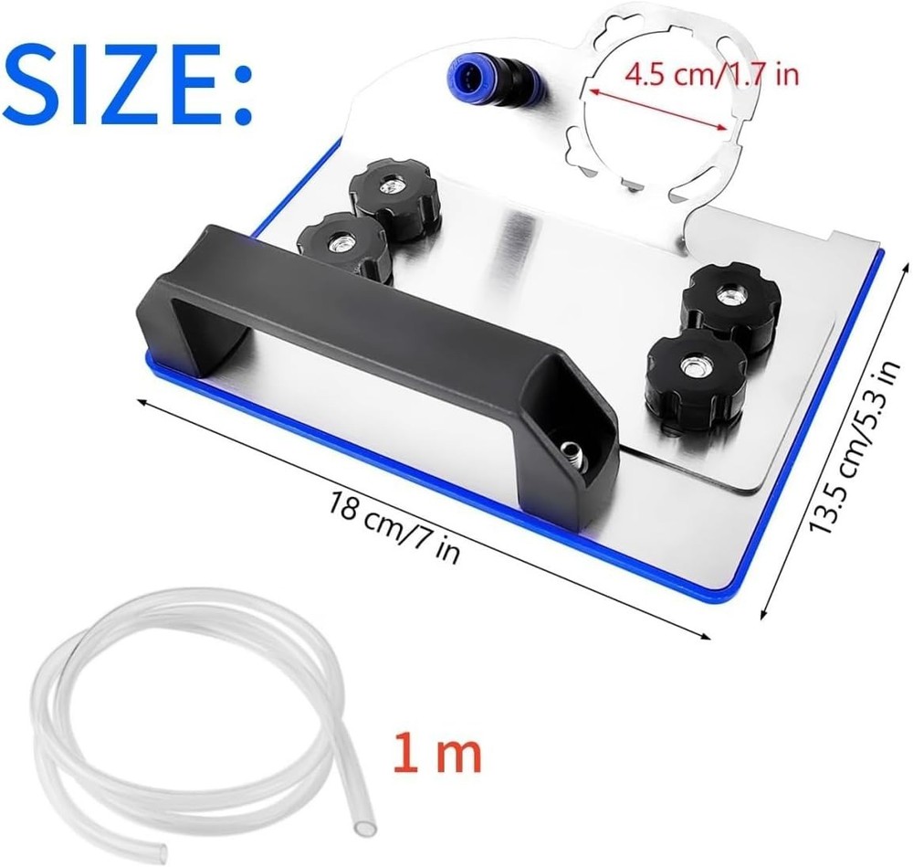 45 Degree Tile Chamfering Tool, Angle Grinder Stand for 45° Tile Cutting, Tile C