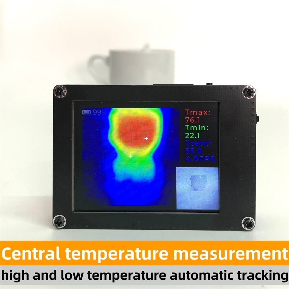 Thermometer Infrared Thermal Imager Visible Light Heating Detect Imaging Camera