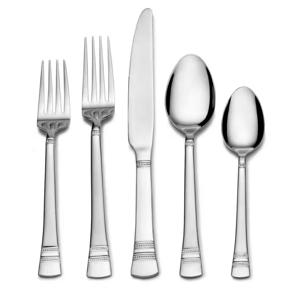 Sapphire Bay 20-Pc Flatware Set, Service for 4, Stainless Steel
