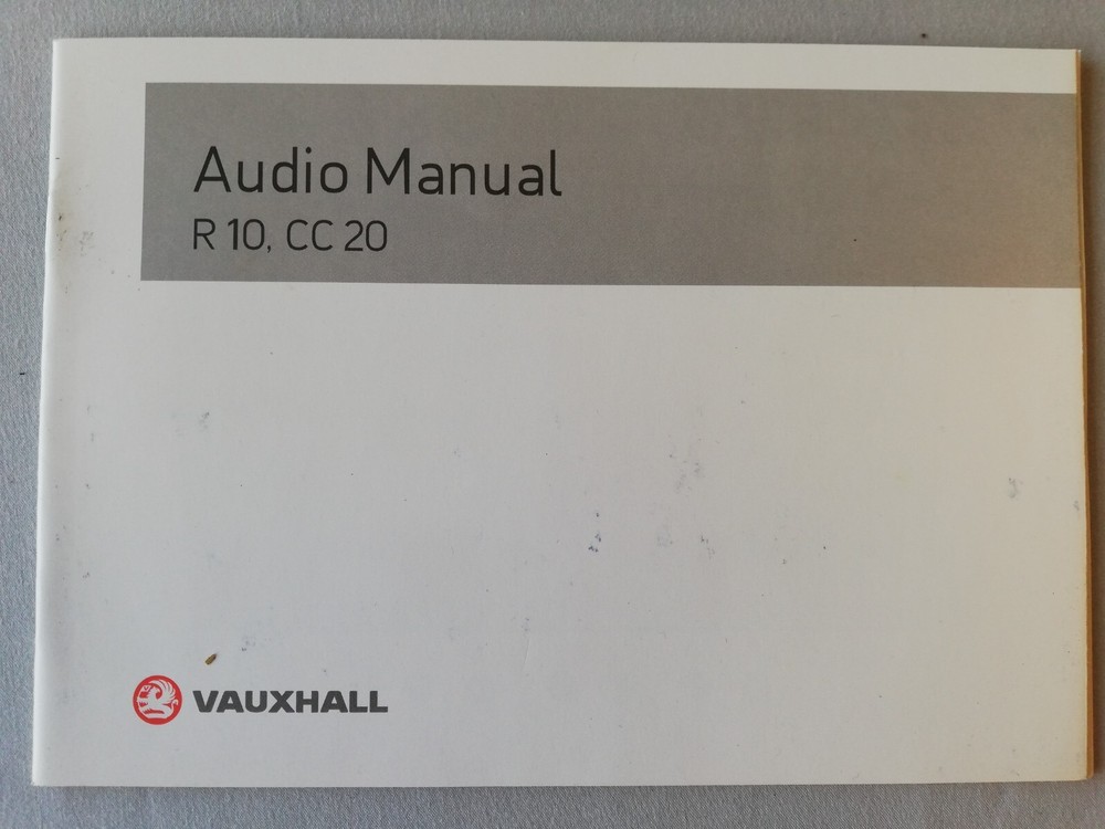 VAUXHALL COMBO VAN OWNERS HANDBOOK MANUAL PACK WALLET 2002 - 2011