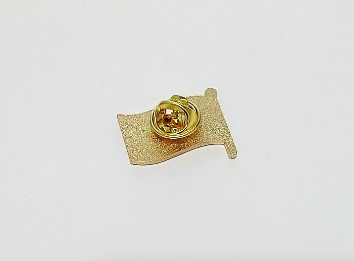 Texas Flag lapel pin gold plated high quality enameled