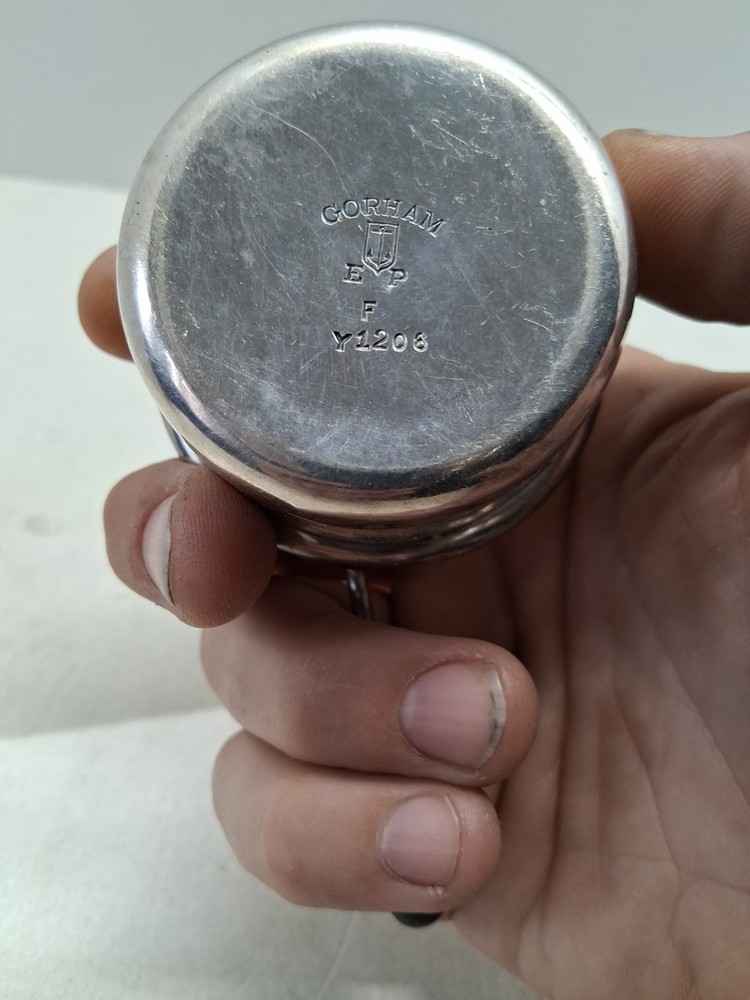 Vintage Gorham Alcohol Burner Silver Plate, Y1208