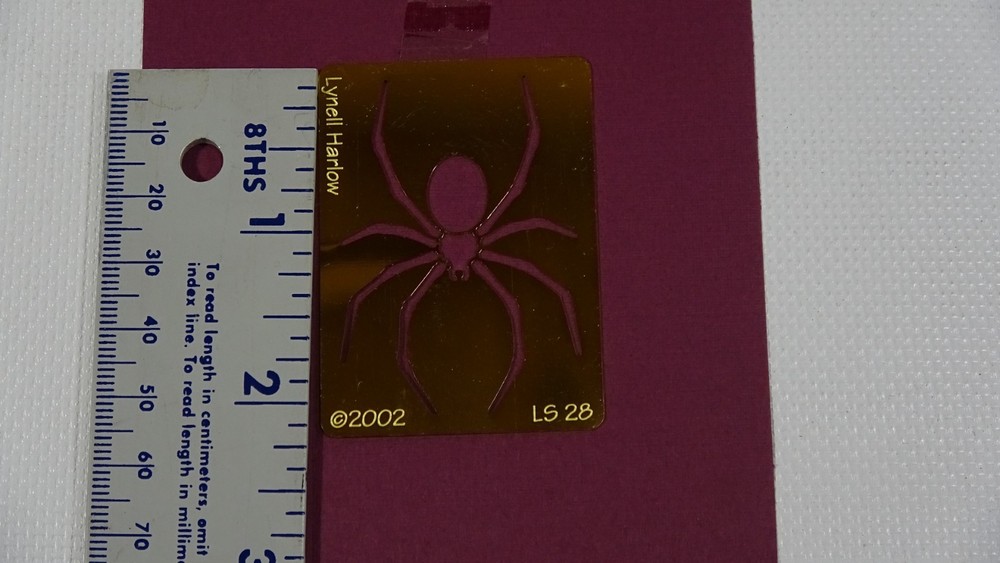 Spider Dreamweaver Stencil Template - LS28 - 2002