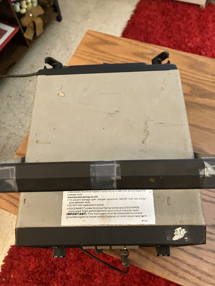 Sencore LC53 Z Meter Capacitor Capacitance Inductor Inductance Analyzer