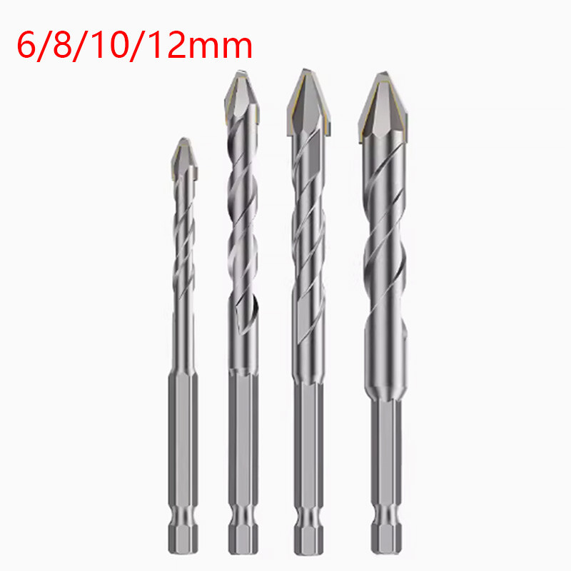 6mm-12mm Multifunction Drill Bit Eccentric Drill Crooked Head for Drilling Tile