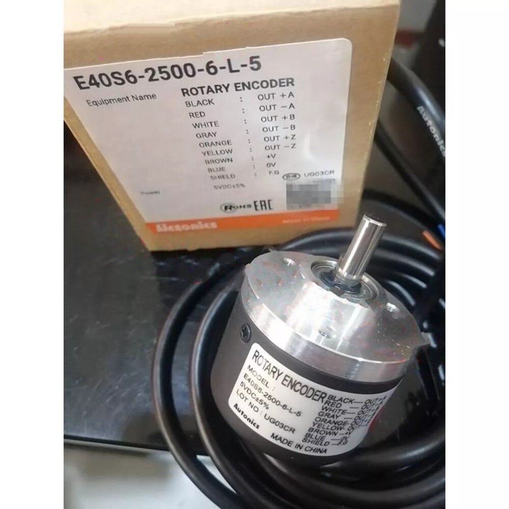 1PC Autonics E40S6-2500-6-L-5 E40S625006L5 rotary encoder New Expedited Shipping