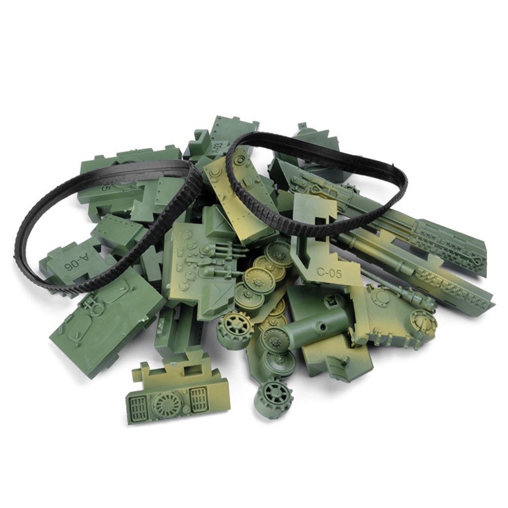 WWII German Leopard Tank Unassembled Model 1:72 Simulation Military DIY Model