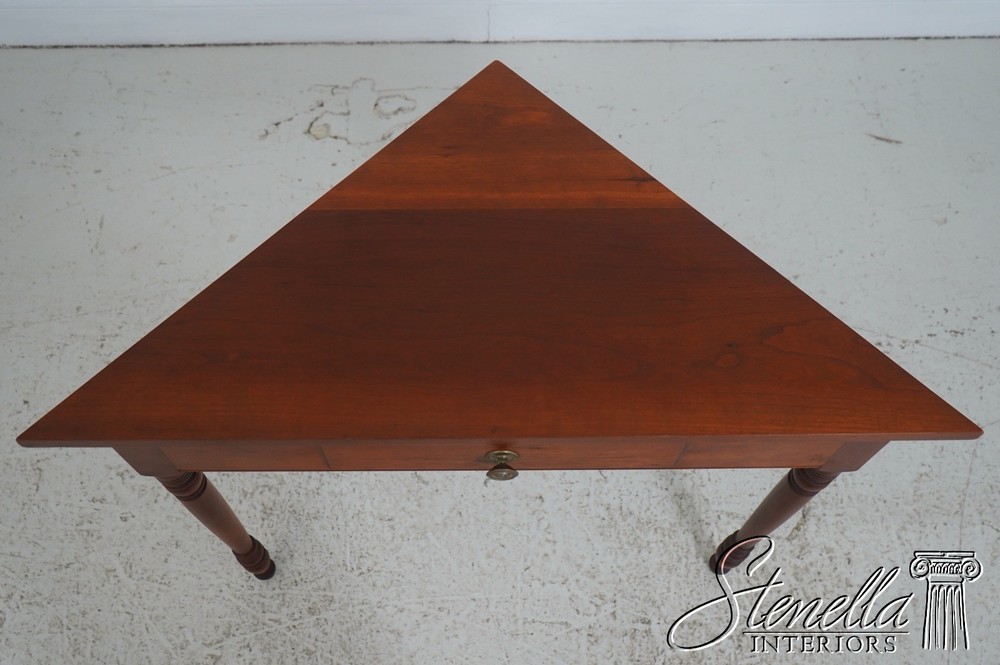 L71845: ELDRED WHEELER Country Cherry Corner Table
