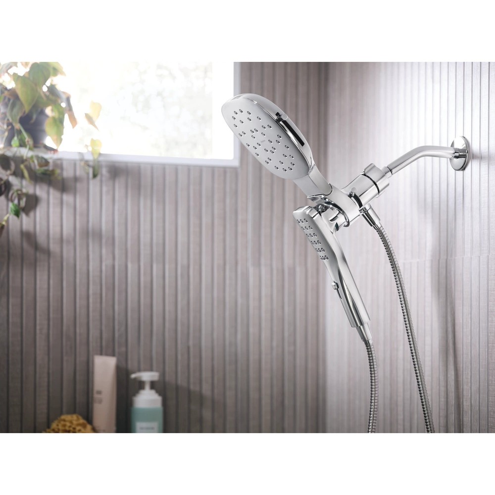 Moen 220C5EP Verso 1.75 GPM Multi Function Shower Head - Black