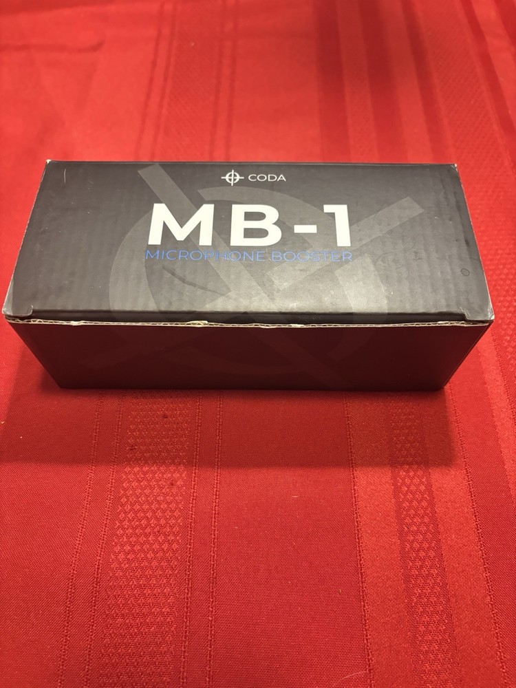 Coda Music Technologies, MB-1, Microphone Booster, New