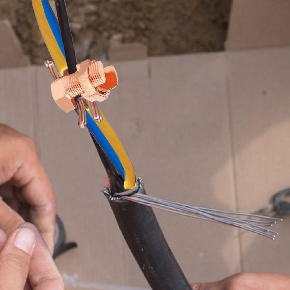 20Pcs Split Bolt Connector, Grounding Split Bolt Connector Split Bolt9838