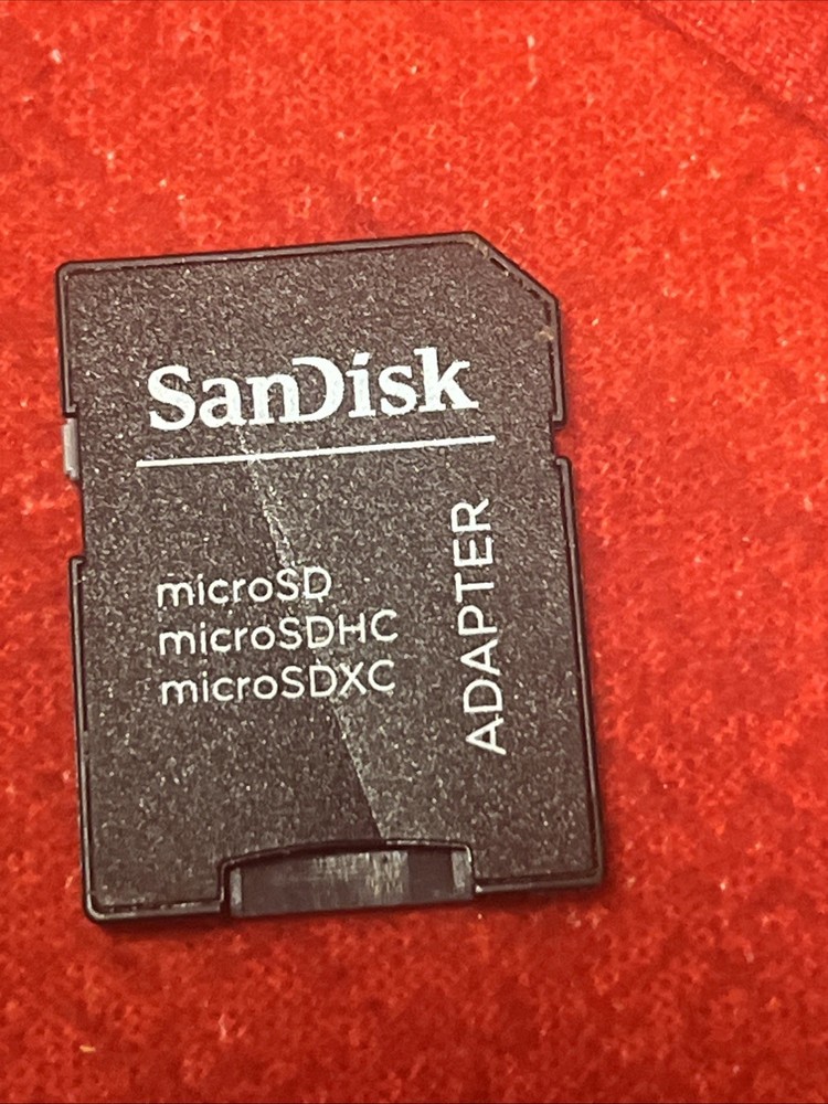 SANDISK MICROSD MICROSDHC ADAPTER (w1)