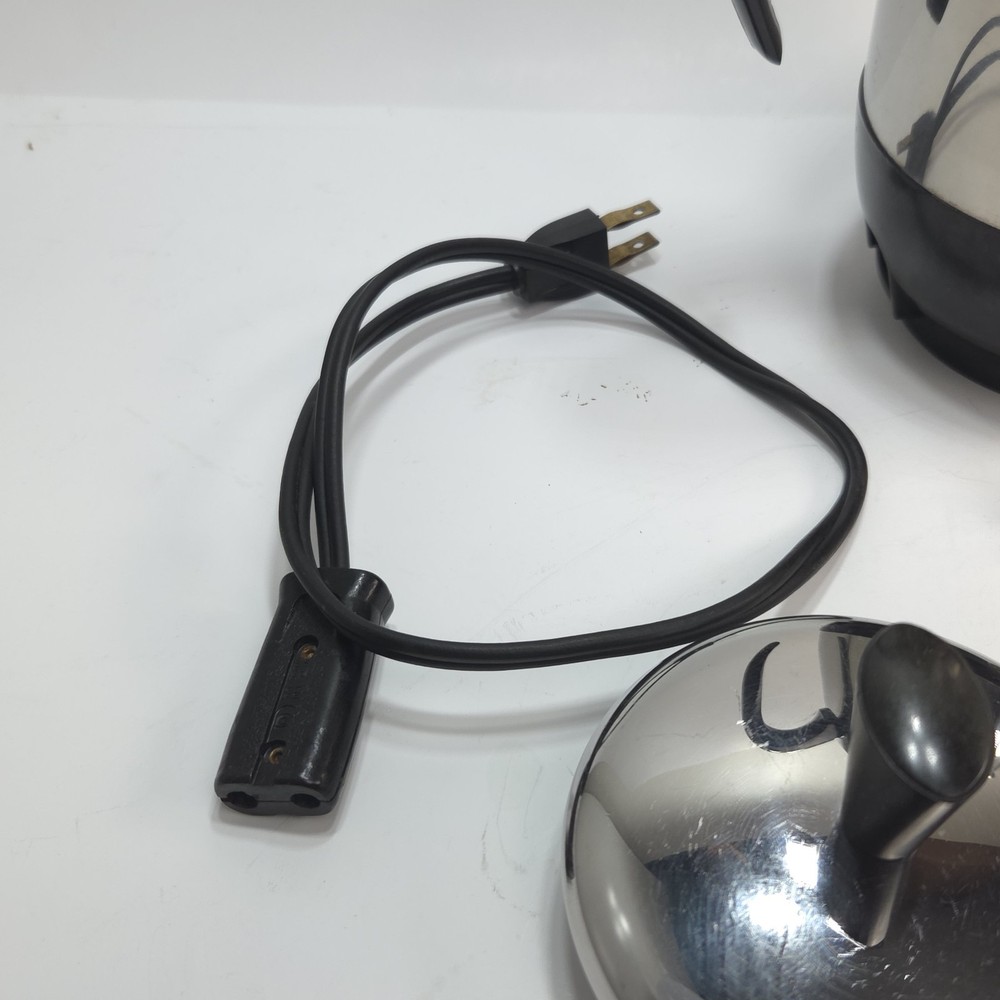 Vintage Farberware Superfast 2-8 Cup Coffee Percolator Model 138B Tested Working