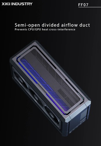 XIKII INDUSTRY FF07 Customized ITX Computer Case-