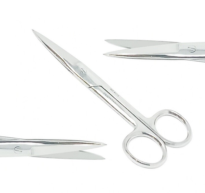 2 Premium O.R Grade Surgical Dressing Scissors 6.5" Sharp/Sharp Ends Instruments