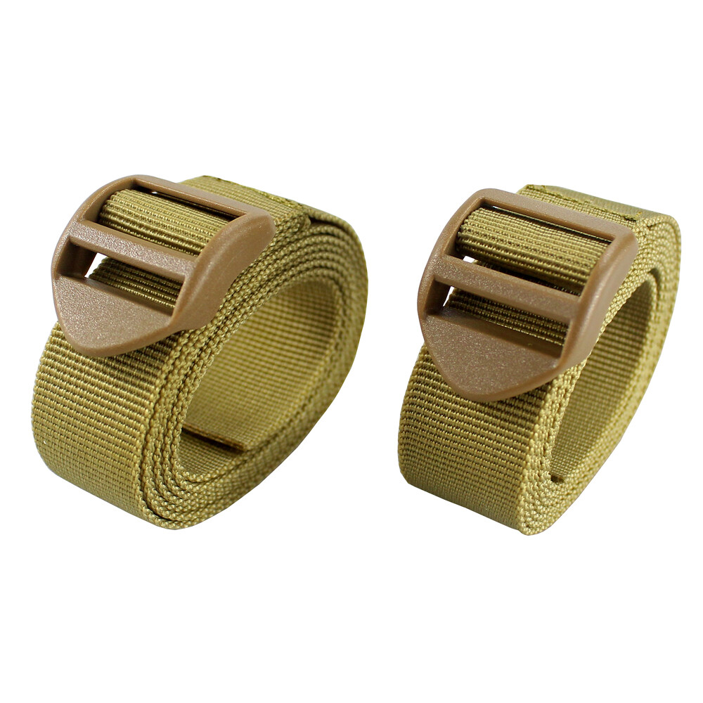 2pcs Tactical Molle Nylon Webbing Heavy Duty Utility Strap Backpack Accessories