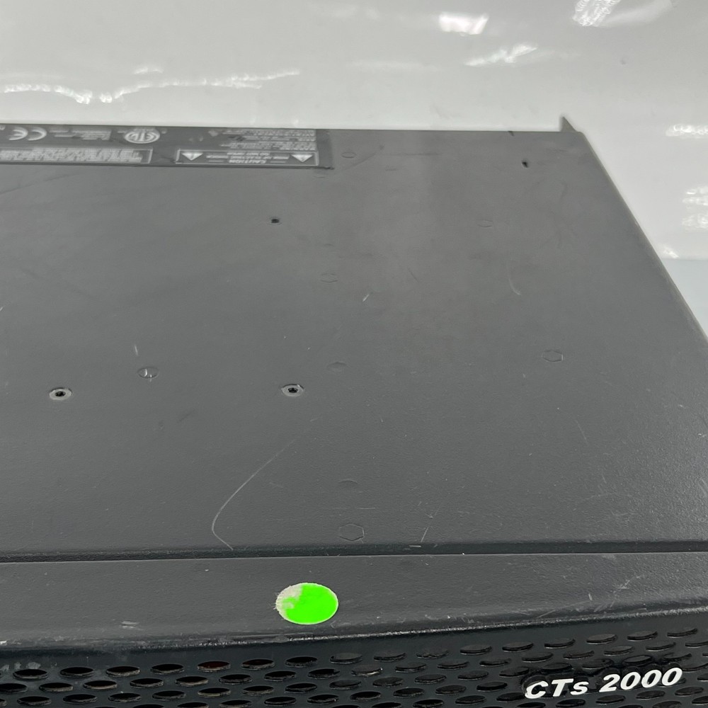 Crown CTS-2000 Two-Channel Power Amplifier